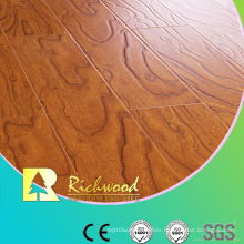 Household 12.3mm HDF AC3 Embossed Elm Waxed Edge Laminate Flooring